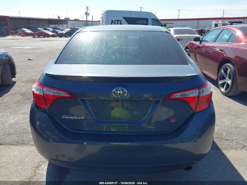 2014 Toyota Corolla S Plus VIN: 2T1BURHEXEC031612 Lot: 43409137