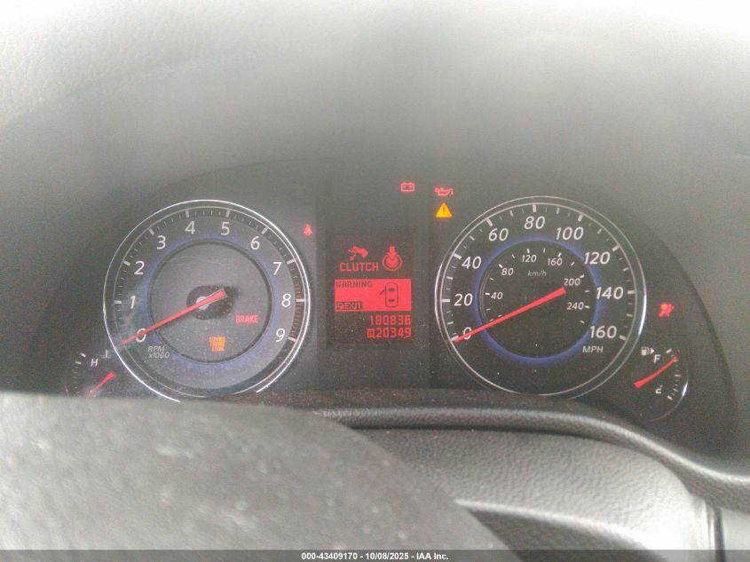 2008 Infiniti G37 Sport VIN: JNKCV64E18M126068 Lot: 43409170