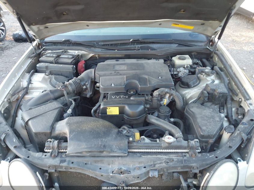 2004 Lexus Gs 300 VIN: JT8BD69S840193006 Lot: 43409177