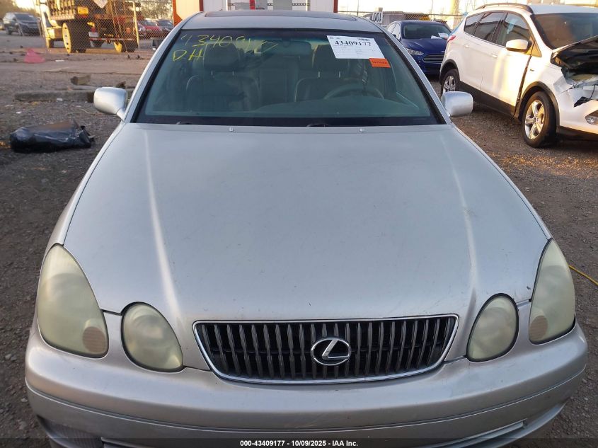 2004 Lexus Gs 300 VIN: JT8BD69S840193006 Lot: 43409177