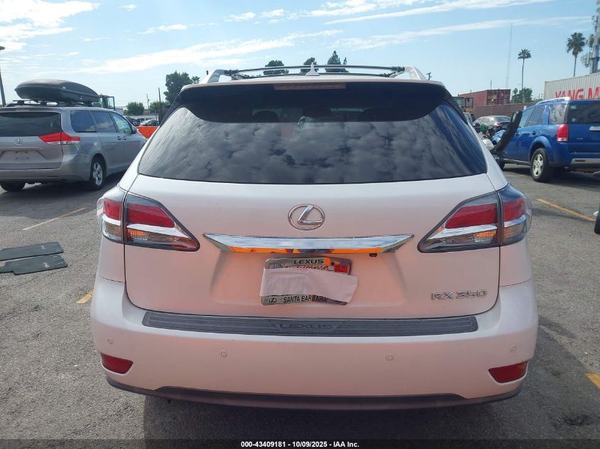 2013 Lexus Rx 350 VIN: 2T2ZK1BA5DC093893 Lot: 43409181