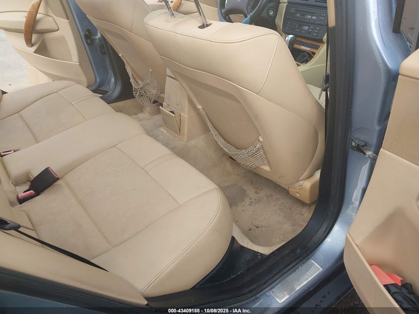2006 BMW X3 3.0I VIN: WBXPA934X6WG89653 Lot: 43409188