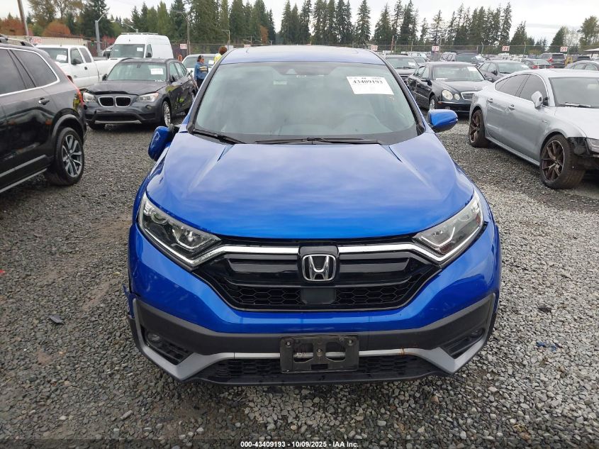2020 Honda Cr-V Awd Ex-L VIN: 7FARW2H80LE003776 Lot: 43409193