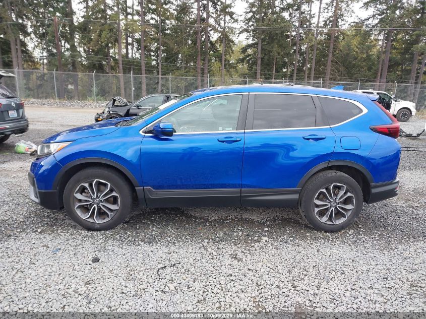 2020 Honda Cr-V Awd Ex-L VIN: 7FARW2H80LE003776 Lot: 43409193