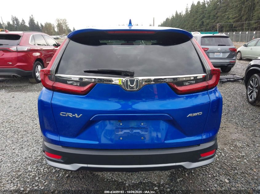 2020 Honda Cr-V Awd Ex-L VIN: 7FARW2H80LE003776 Lot: 43409193