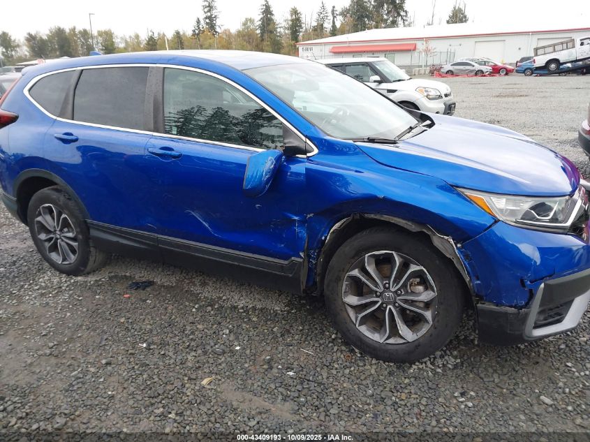 2020 Honda Cr-V Awd Ex-L VIN: 7FARW2H80LE003776 Lot: 43409193