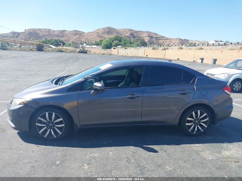 2014 Honda Civic Ex-L VIN: 19XFB2F96EE239959 Lot: 43409216