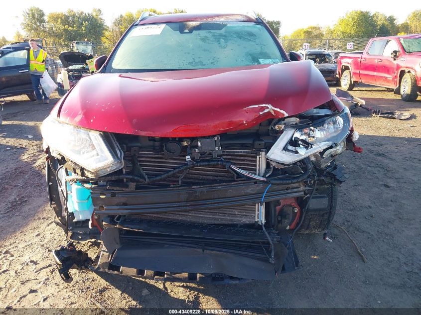 2019 Nissan Rogue Sl VIN: 5N1AT2MV6KC723782 Lot: 43409228