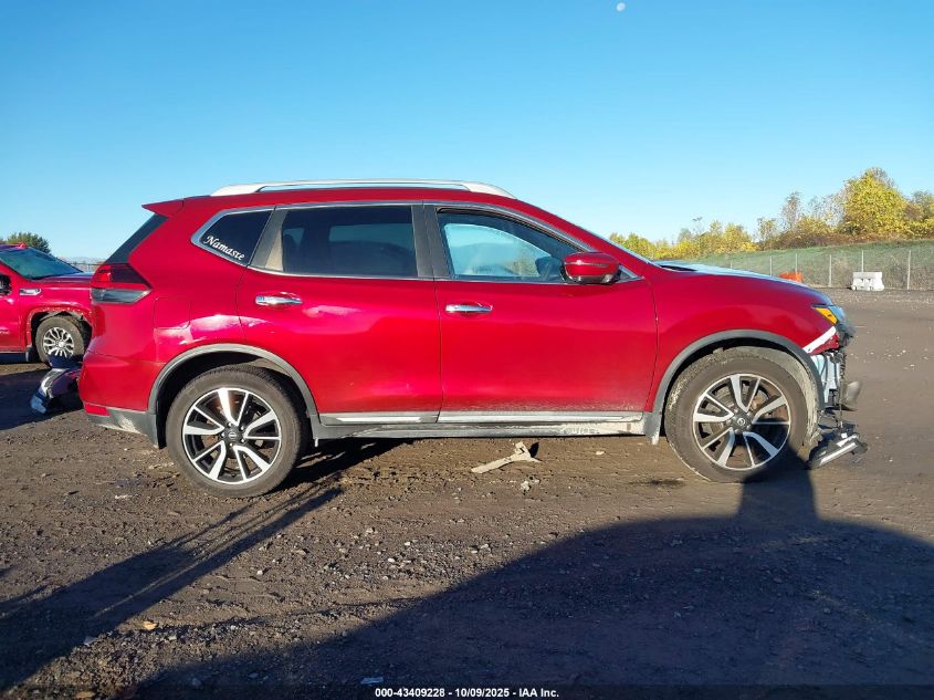 2019 Nissan Rogue Sl VIN: 5N1AT2MV6KC723782 Lot: 43409228