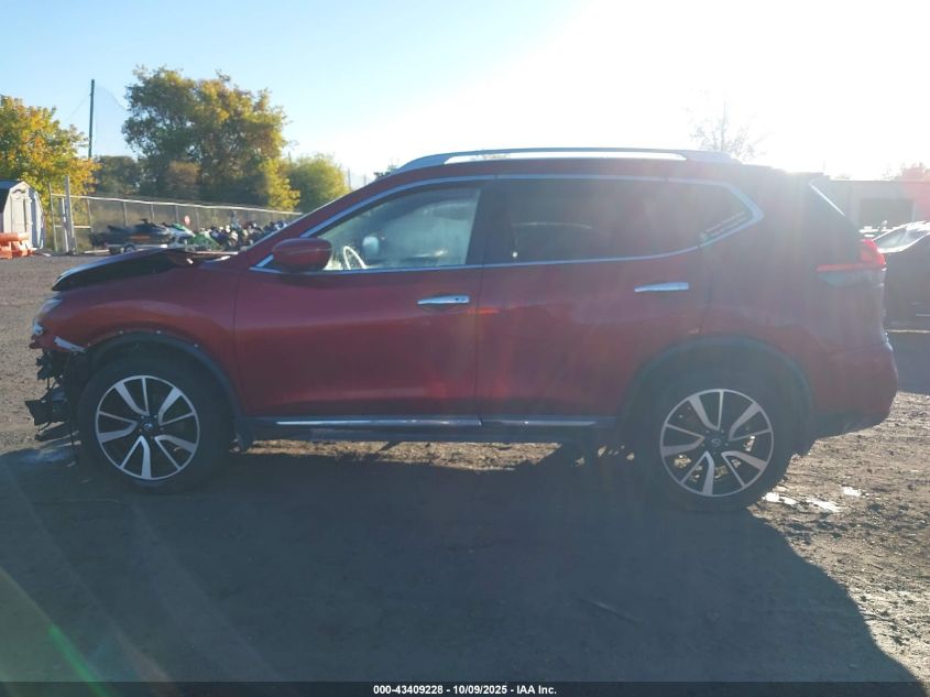 2019 Nissan Rogue Sl VIN: 5N1AT2MV6KC723782 Lot: 43409228