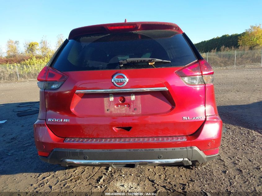2019 Nissan Rogue Sl VIN: 5N1AT2MV6KC723782 Lot: 43409228