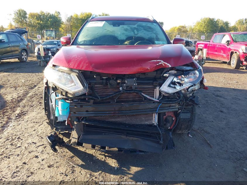 2019 Nissan Rogue Sl VIN: 5N1AT2MV6KC723782 Lot: 43409228