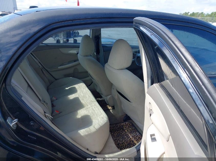 2010 Toyota Corolla Le VIN: 2T1BU4EE0AC318278 Lot: 43409251