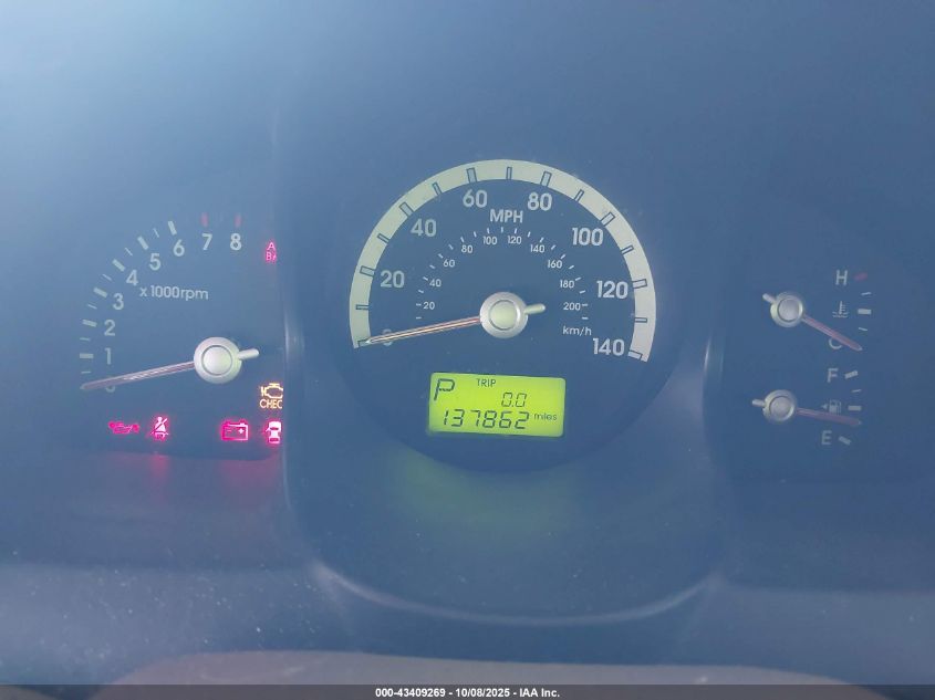 2005 Kia Sportage Ex V6/Lx V6 VIN: KNDJF723157069815 Lot: 43409269