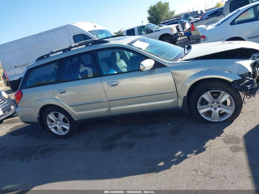 2005 Subaru Outback 2.5Xt Limited VIN: 4S4BP67C754355346 Lot: 43409306