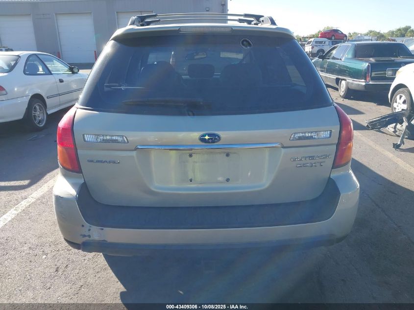2005 Subaru Outback 2.5Xt Limited VIN: 4S4BP67C754355346 Lot: 43409306