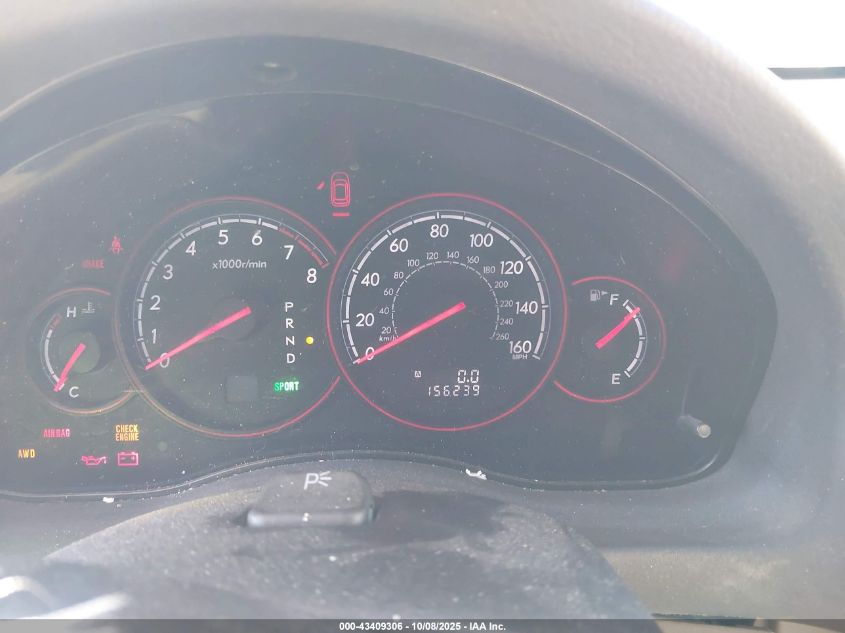 2005 Subaru Outback 2.5Xt Limited VIN: 4S4BP67C754355346 Lot: 43409306