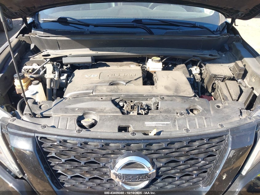 2019 NISSAN PATHFINDER SV 5N1DR2MM8KC629342