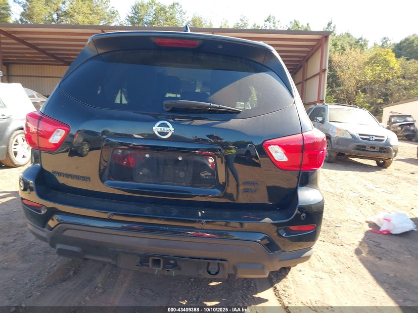 2019 NISSAN PATHFINDER SV 5N1DR2MM8KC629342