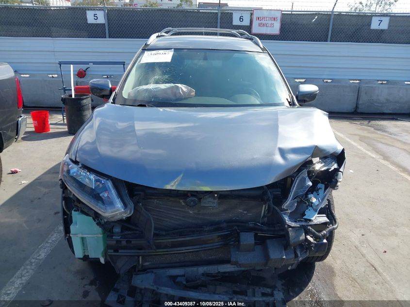 2016 Nissan Rogue Sv VIN: JN8AT2MT9GW027009 Lot: 43409387