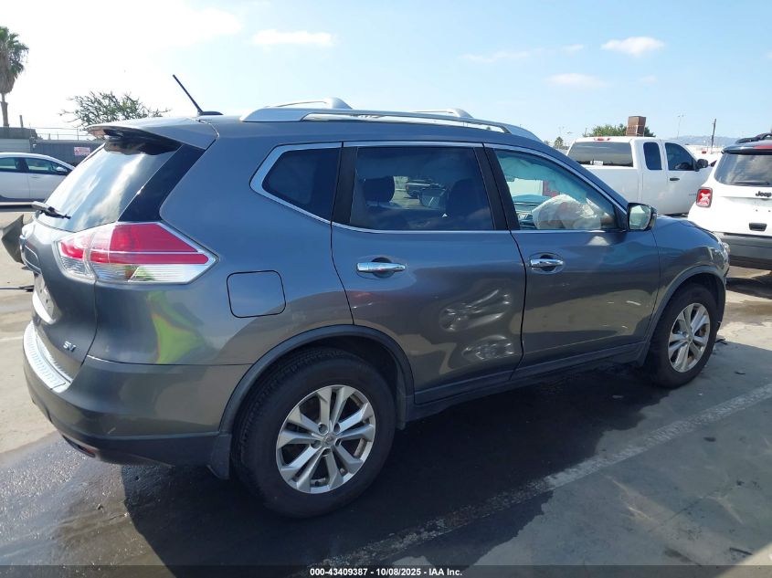 2016 Nissan Rogue Sv VIN: JN8AT2MT9GW027009 Lot: 43409387