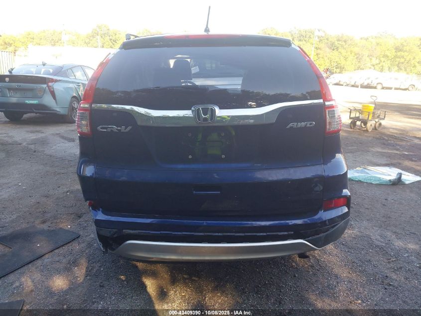 2015 Honda Cr-V Ex VIN: 5J6RM4H53FL119441 Lot: 43409390