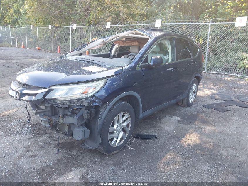 2015 Honda Cr-V Ex VIN: 5J6RM4H53FL119441 Lot: 43409390