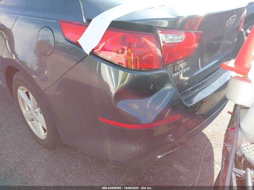 2015 Kia Optima Lx VIN: KNAGM4A74F5637004 Lot: 43409395