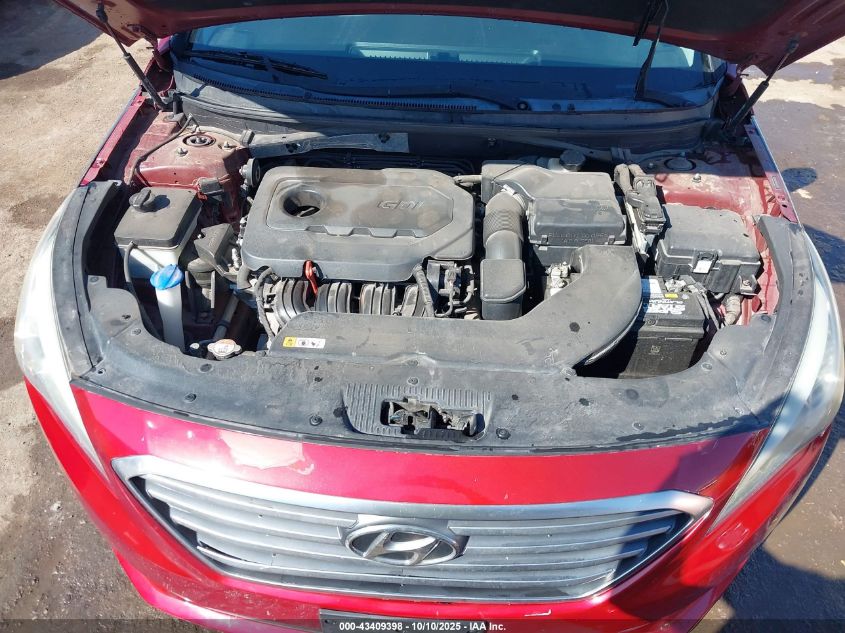 2016 Hyundai Sonata Se VIN: 5NPE24AF8GH265398 Lot: 43409398