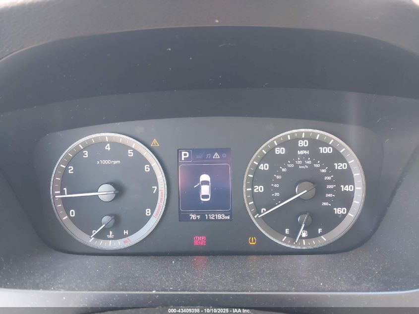 2016 Hyundai Sonata Se VIN: 5NPE24AF8GH265398 Lot: 43409398