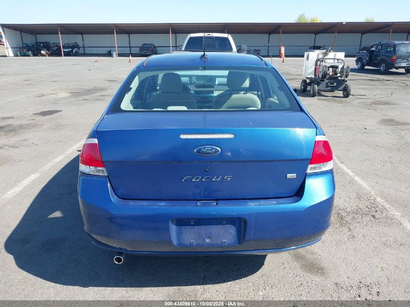 2008 Ford Focus Se/Ses VIN: 1FAHP35NX8W186309 Lot: 43409410