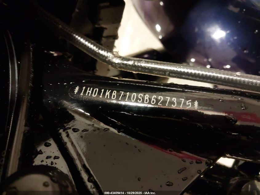 2025 Harley-Davidson Flhx VIN: 1HD1KB710SB627375 Lot: 43409414