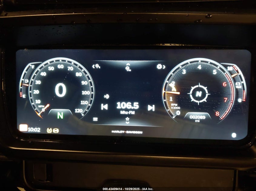 2025 Harley-Davidson Flhx VIN: 1HD1KB710SB627375 Lot: 43409414