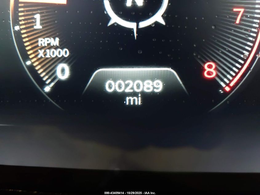 2025 Harley-Davidson Flhx VIN: 1HD1KB710SB627375 Lot: 43409414