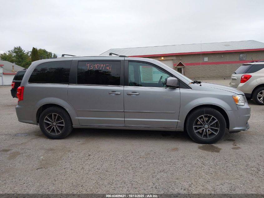 2017 Dodge Grand Caravan Sxt VIN: 2C4RDGCG3HR852485 Lot: 43409421
