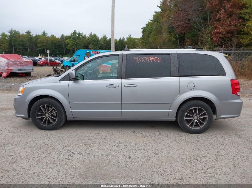 2017 Dodge Grand Caravan Sxt VIN: 2C4RDGCG3HR852485 Lot: 43409421