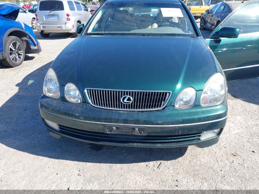 1998 Lexus Gs 400 VIN: JT8BH68X0W0011139 Lot: 43409422