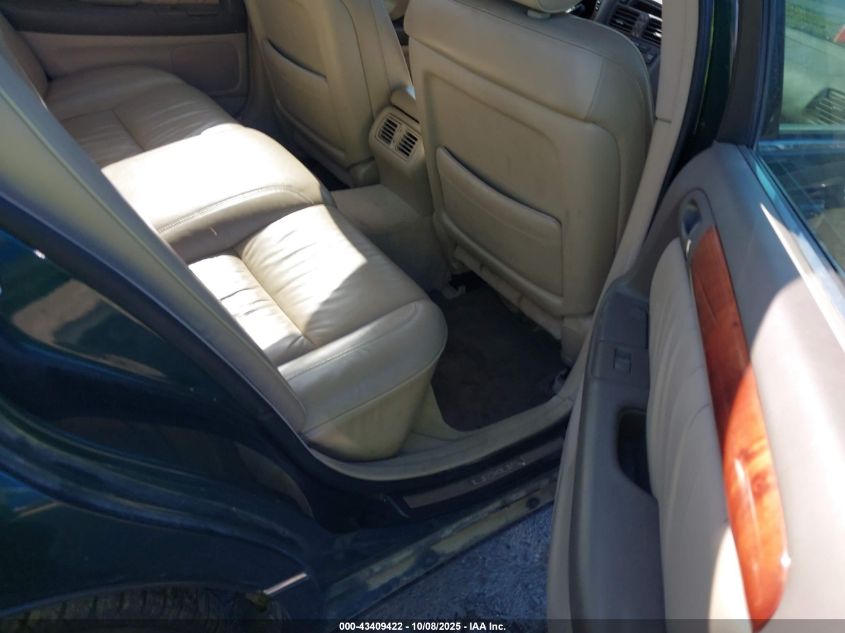 1998 Lexus Gs 400 VIN: JT8BH68X0W0011139 Lot: 43409422