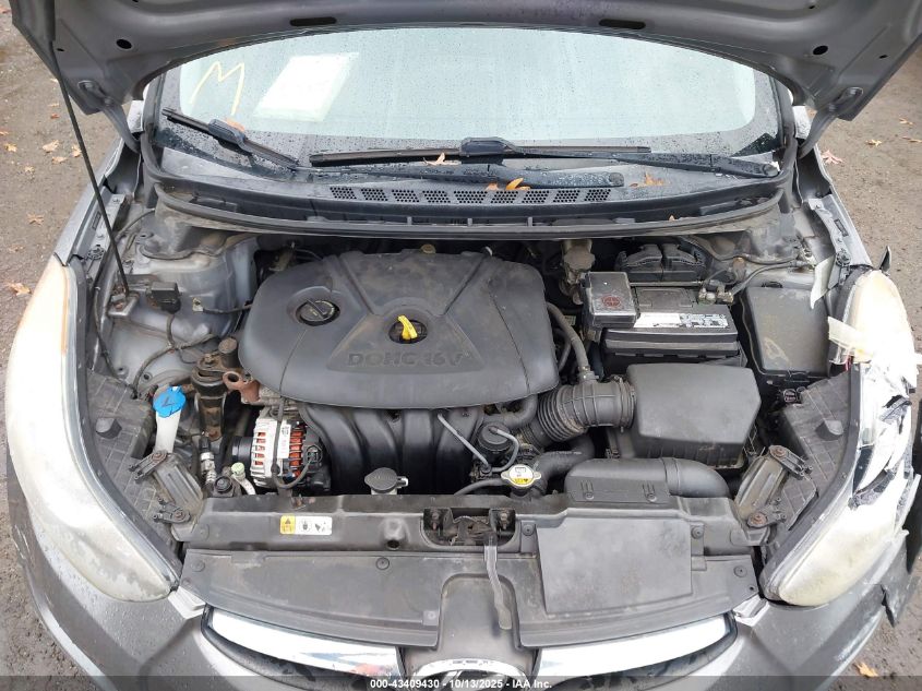 2013 Hyundai Elantra Gls VIN: 5NPDH4AE0DH200462 Lot: 43409430