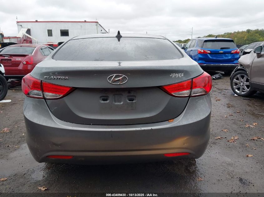 2013 Hyundai Elantra Gls VIN: 5NPDH4AE0DH200462 Lot: 43409430