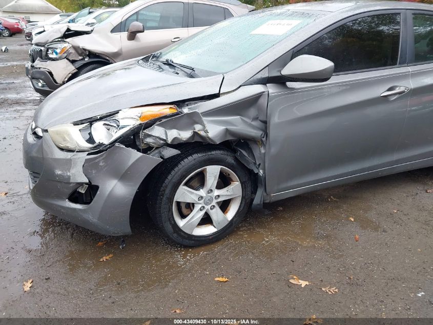 2013 Hyundai Elantra Gls VIN: 5NPDH4AE0DH200462 Lot: 43409430