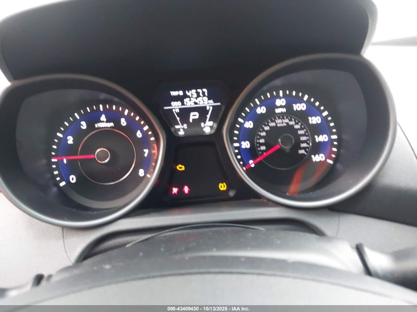 2013 Hyundai Elantra Gls VIN: 5NPDH4AE0DH200462 Lot: 43409430