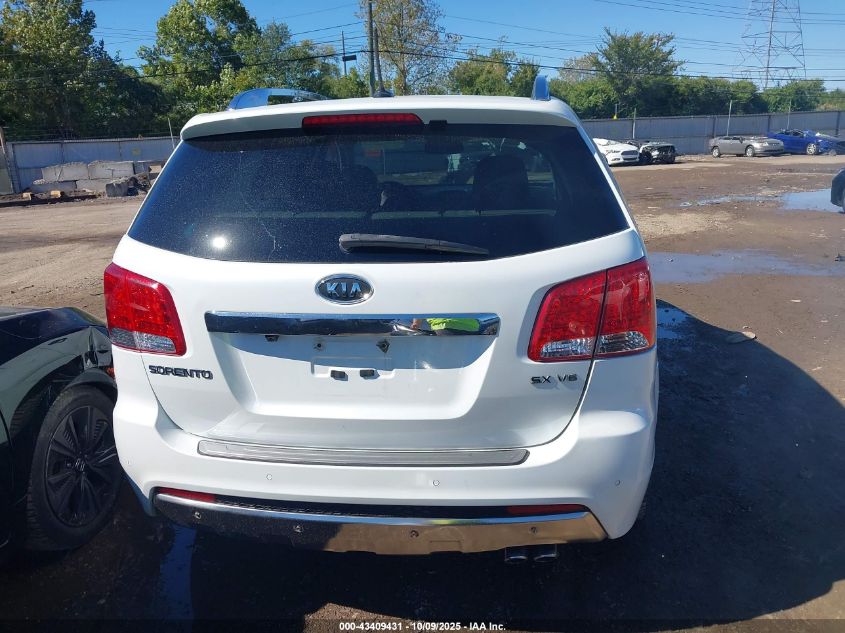 2012 Kia Sorento Sx V6 VIN: 5XYKWDA20CG251128 Lot: 43409431