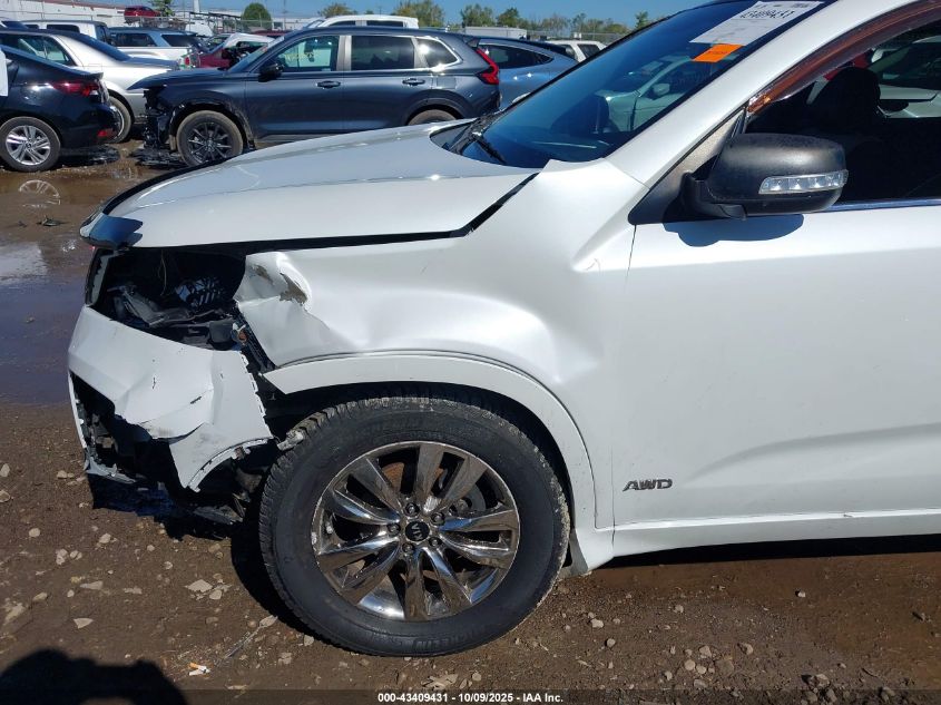 2012 Kia Sorento Sx V6 VIN: 5XYKWDA20CG251128 Lot: 43409431