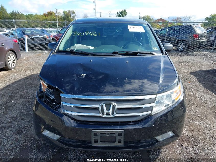 2013 Honda Odyssey Ex VIN: 5FNRL5H4XDB025532 Lot: 43409461