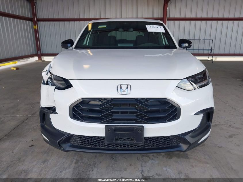 2025 Honda Hr-V Awd Sport VIN: 3CZRZ2H5XSM760598 Lot: 43409472