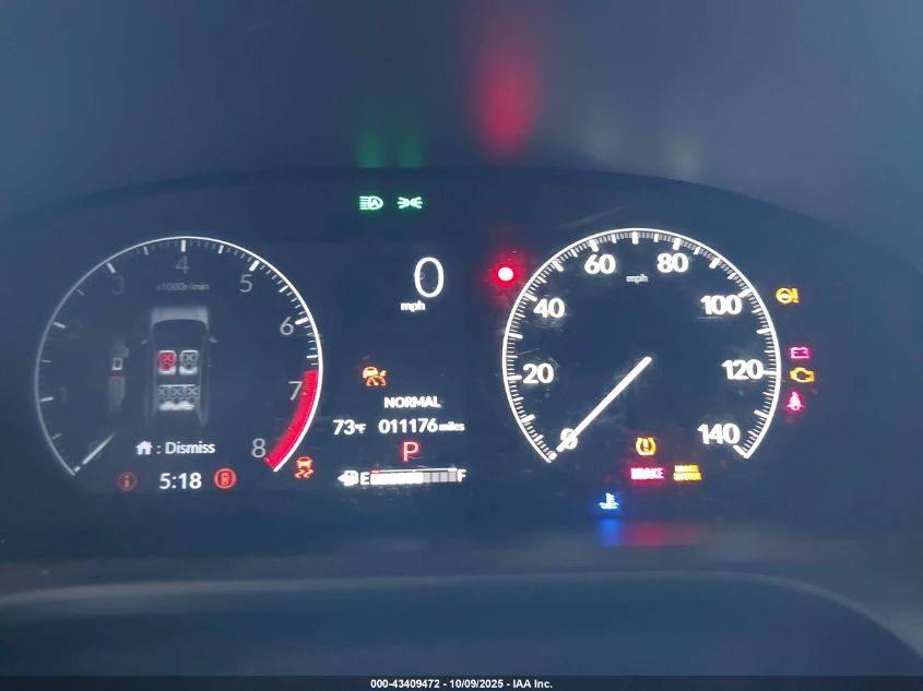 2025 Honda Hr-V Awd Sport VIN: 3CZRZ2H5XSM760598 Lot: 43409472