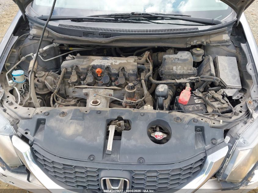 2014 Honda Civic Lx VIN: 2HGFB2F54EH528809 Lot: 43409477