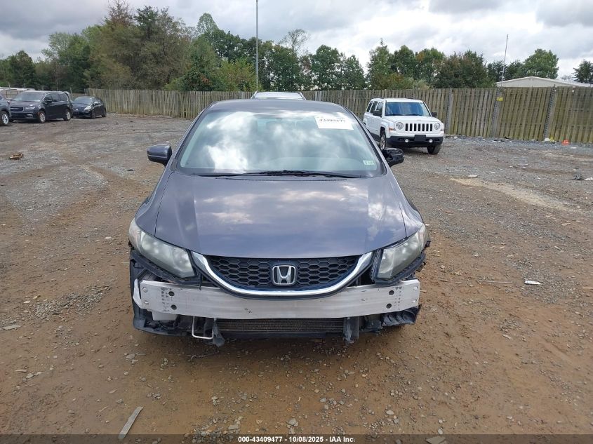 2014 Honda Civic Lx VIN: 2HGFB2F54EH528809 Lot: 43409477