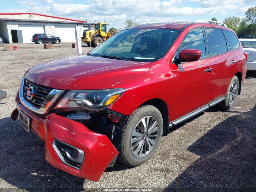 2017 Nissan Pathfinder S VIN: 5N1DR2MM9HC692782 Lot: 43409488